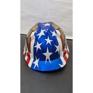V-Gard Hard Hat American Stars & Stripes Freedom Series MSA ANSI Z89.1 2003